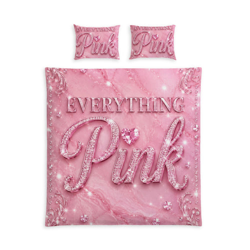 Everything Pink Glam Bedding Set