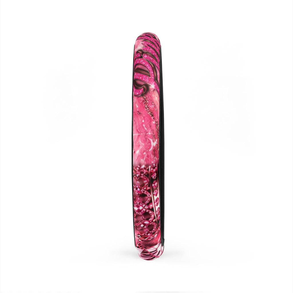 Pink & Unbothered Steering Wheel Cover